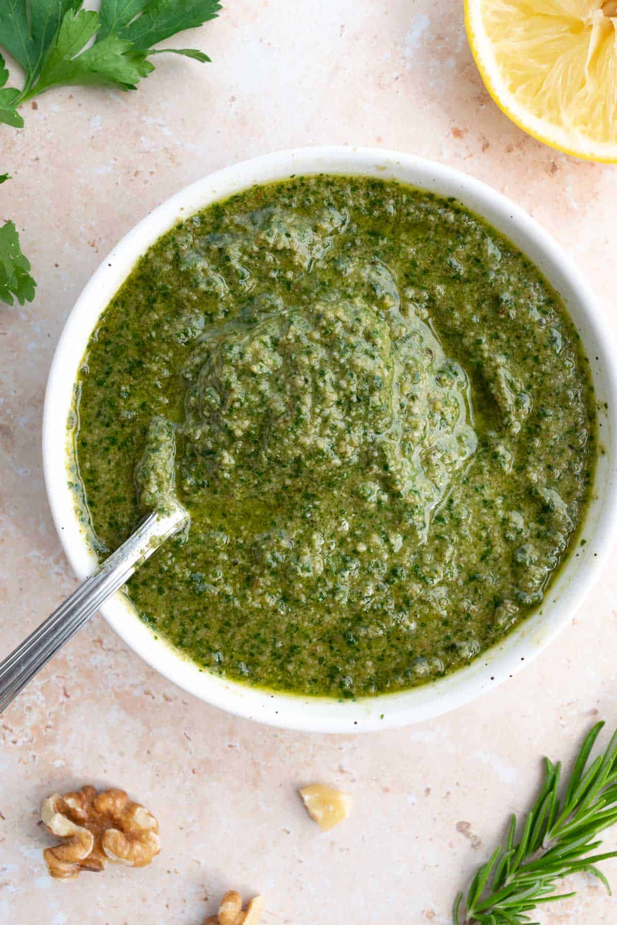 Rosemary Pesto - Emily Maude Nutrition