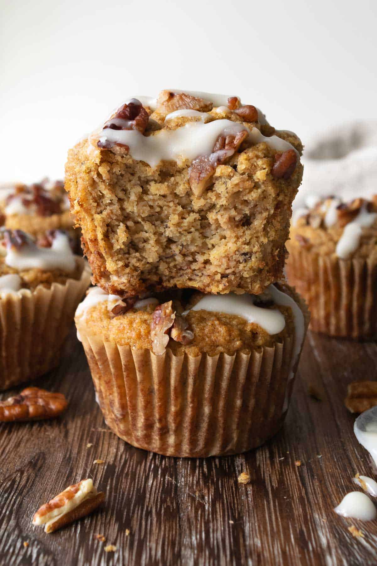 Pumpkin Banana Muffins (Gluten-Free) - Emily Maude Nutrition
