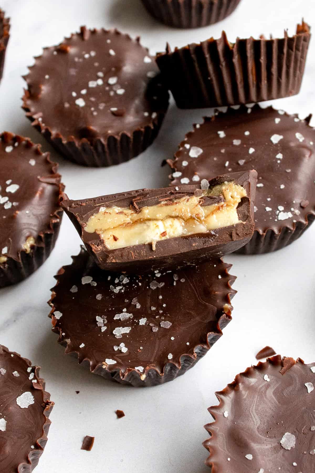 Chocolate Banana Cups - Emily Maude Nutrition
