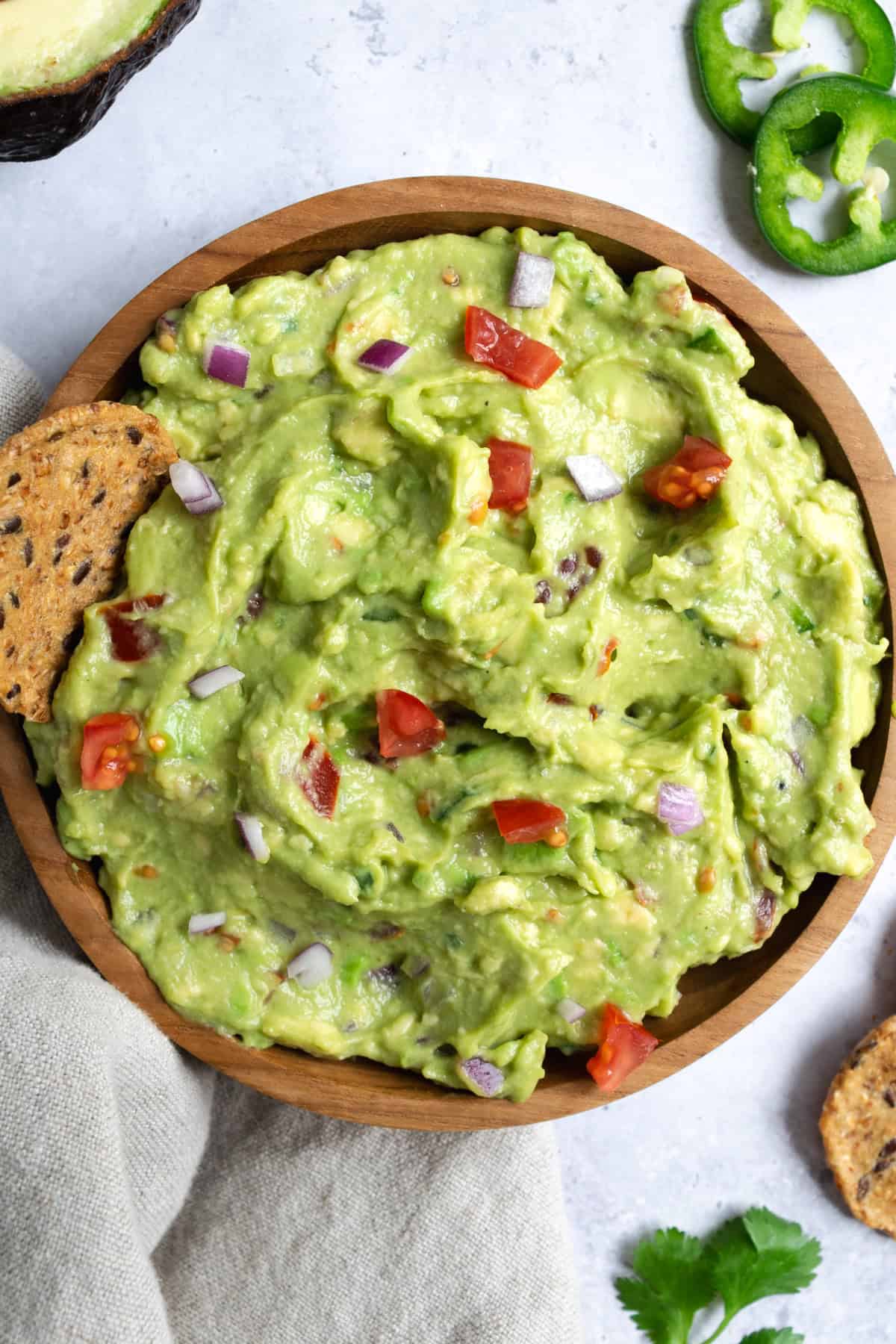 Homemade Healthy Guacamole - Emily Maude Nutrition